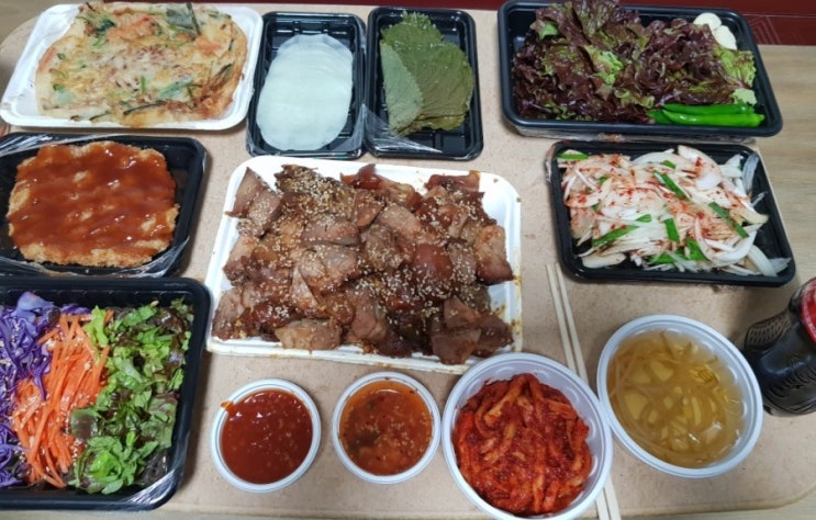  [송탄 맛집] 베이클보쌈앤갈릭족발 야식으로 배달시켜 먹었어요