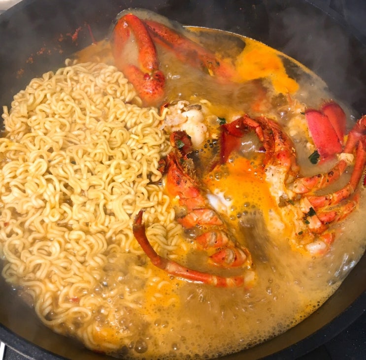  랍스터! 랍스타! 라면&오븐구이