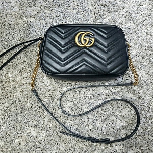 구찌 마몬트 마틀라세 스몰 숄더백 GUCCI [GG Marmont] 후기~♡