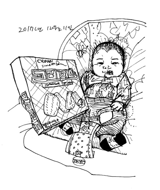 2017년 12월 11일. 입으로 거품 만들기. 2017년 12월 11일. 입으로 거품 만들기.