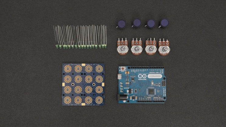 아두이노 MIDI 컨트롤러 / 3D 프린터 / 아두이노 작품 / Arduino Trellies