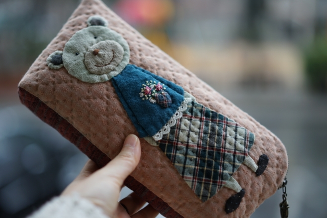  곰돌.순이 필통