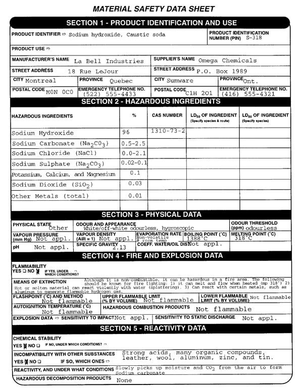 MSDS (Material Safety Data Sheet)란? - 유럽 화장품 수출 인허가 CPNP 알아보기 : 네이버 블로그