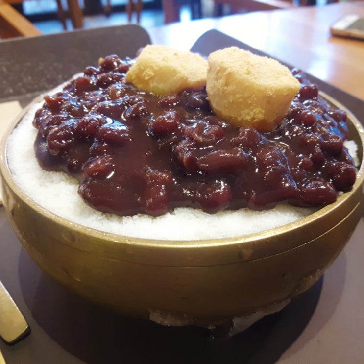  [압구정 카페]소적두에서 팥빙수+단팥죽 먹고 왔어요!