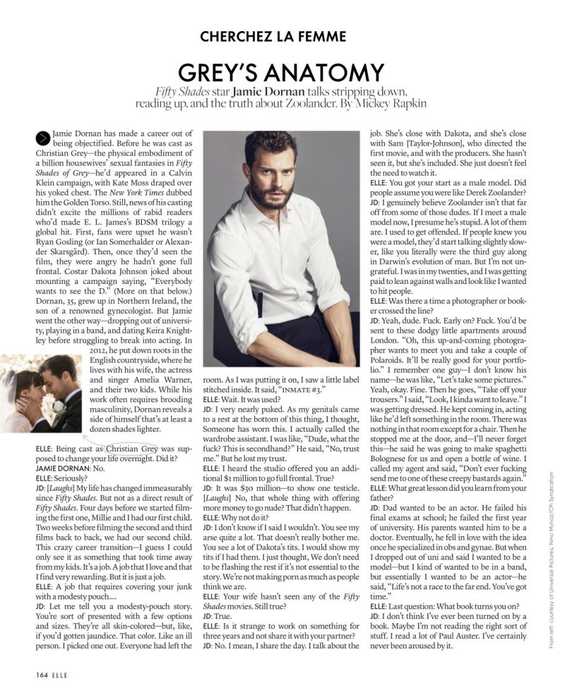 제이미 도넌 (Jamie Dornan) 엘르 인터뷰 : 네이버 블로그, image size:800x991