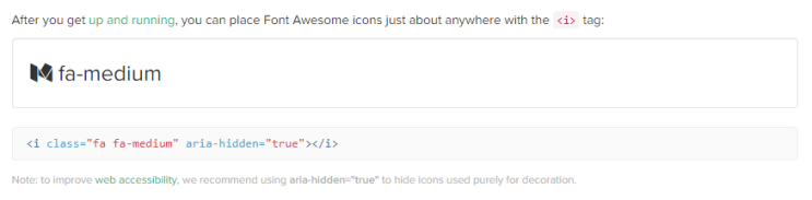  Set <aria-hidden="true"> attribute for fontawesome icons with JavaScript