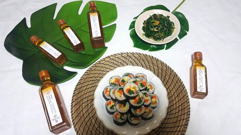 정준호 양심참기름 솔솔~고소한 시금치 김밥 만들기