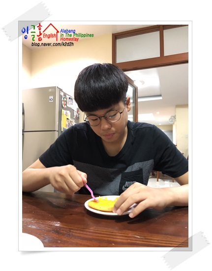  필리핀영어캠프 치킨이닭! 망고닭!