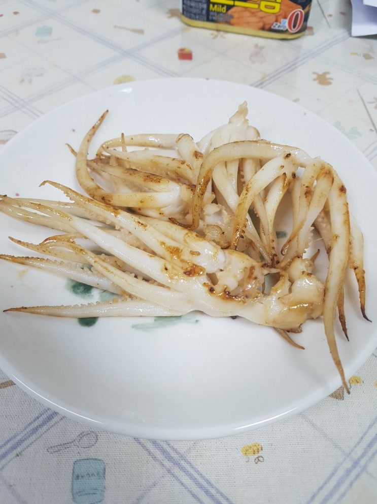  오다리 백족 구워먹기~^^