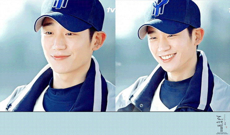  [도깨비] 도깨비에 출연했던 슬기로운감빵생활 유대위(유정우) 정해인. jpgif