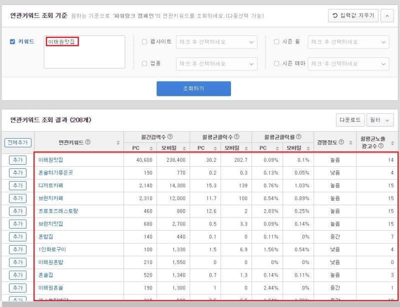 네이버 키워드 검색 도구 활용하기 네이버 블로그