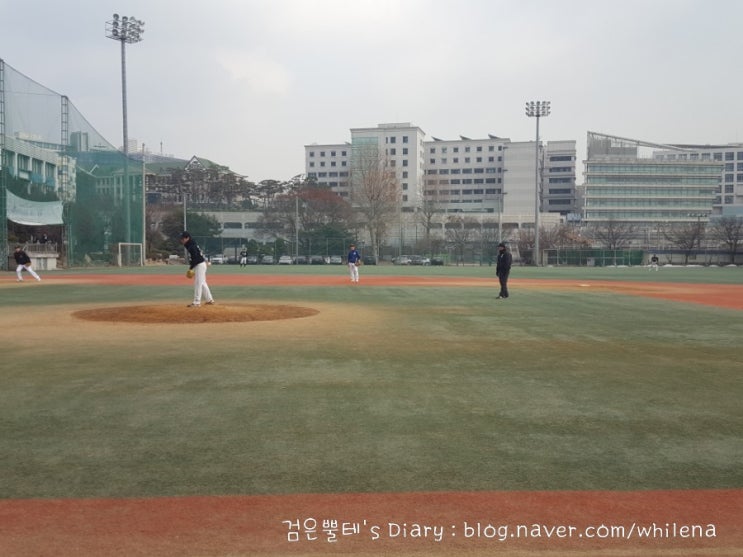  [사회인야구]'17년 마지막 H리그 후기 및 덕수고등학교 경기장 리뷰! 인조잔디는 규뤠잇! 나는 스뜌핏!