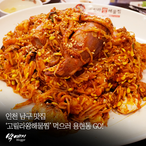  인천 남구 맛집 '고릴라왕해물찜' 먹으러 용현동 GO!