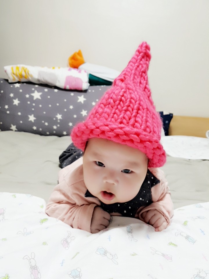  쁘띠목도리 에서 넥워머 까지 뜨개질