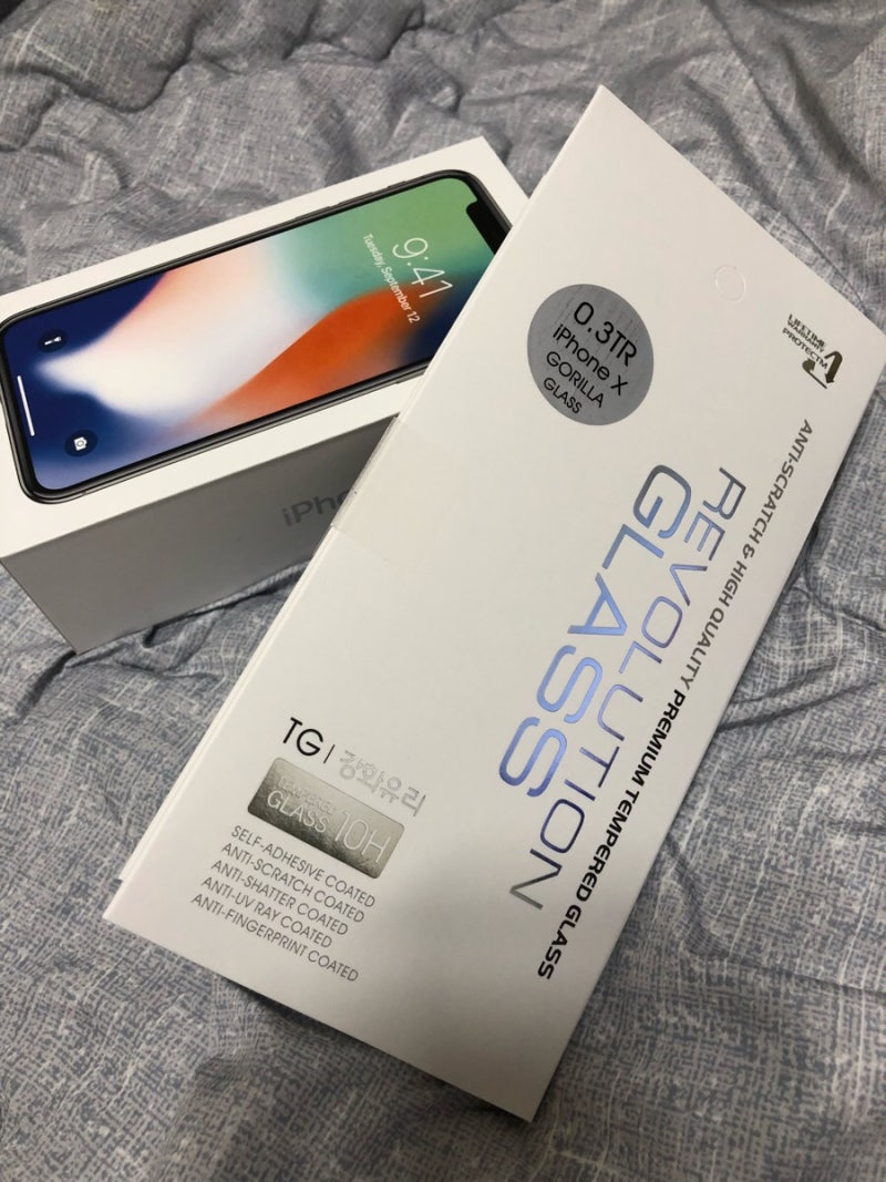 아이폰X 프로텍트엠 보호필름 후기