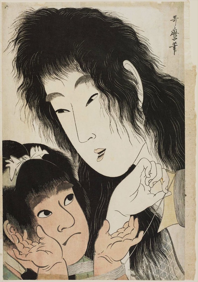 기타가와 우타마로 喜多川歌麿 의 작품세계 Kitagawa Utamaro 風俗画 네이버 블로그