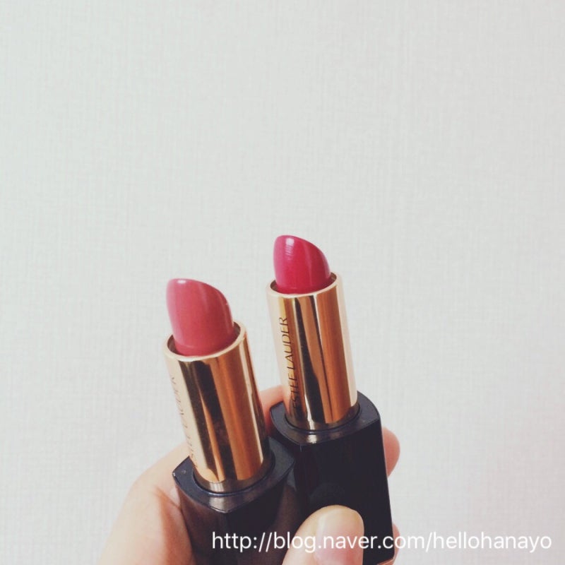 촉촉한 에스티로더 립스틱 :: ENVY 410 DYNAMIC & 240 TUMULTUOUS PINK