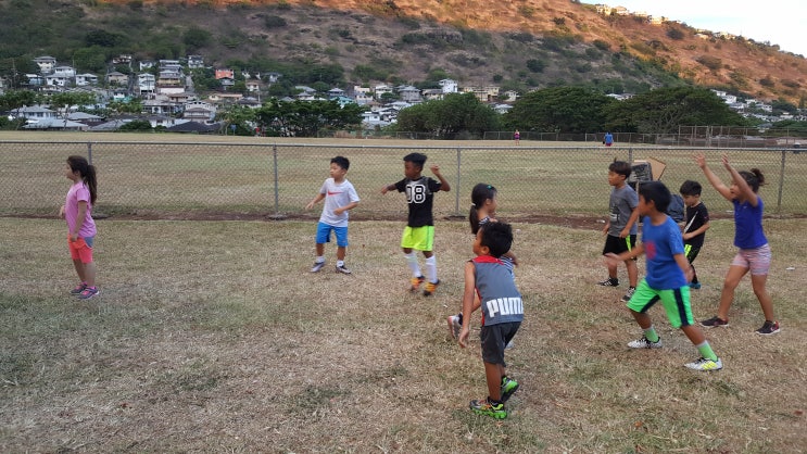 하와이 좋은교회 유소년 축구클럽