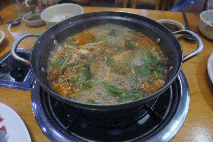  분당 금곡동 맛집, 샤브샤브 칼국수가 맛있는 - 얼크니 손칼국수