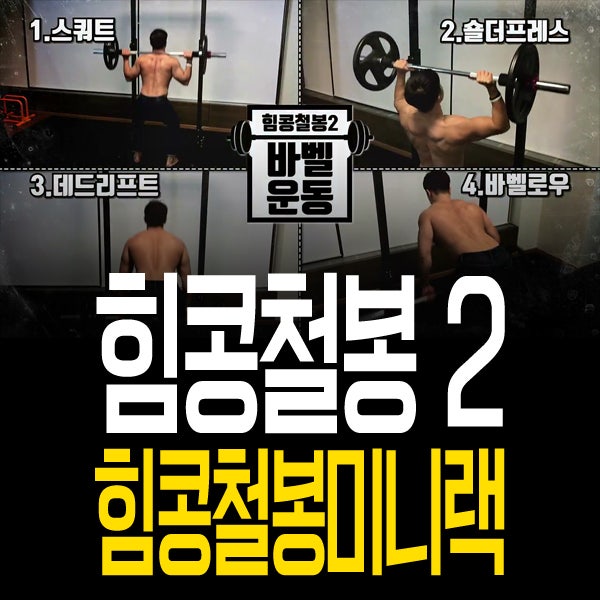 가정용 철봉, 힘콩 철봉 미니랙 출시!