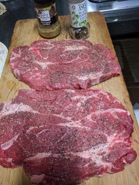  싸구려 소고기로 엄청 맛있는 스테이크(Steak) 만들기!!