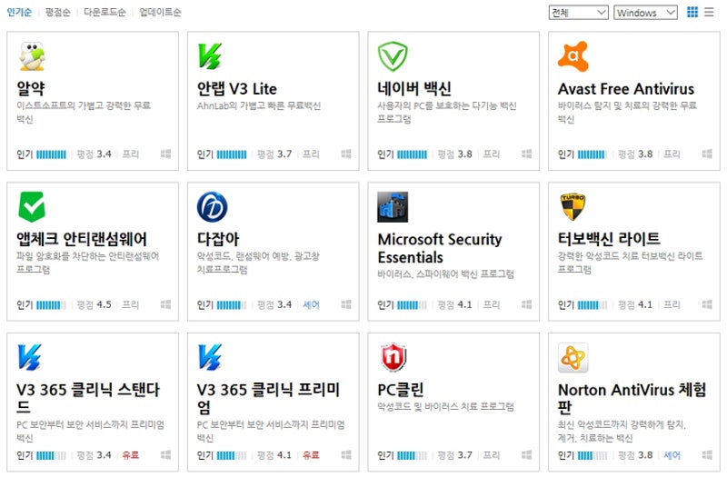 백신 프로그램 추천 쉽고 가벼운 알약 네이버 블로그