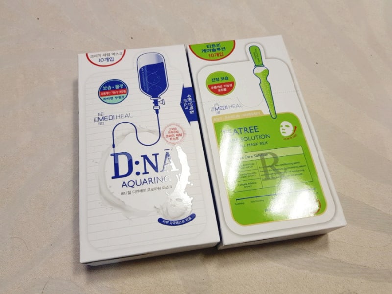 올리브영 메디힐 마스크팩(DNA 프로아틴, 티트리) 솔직후기