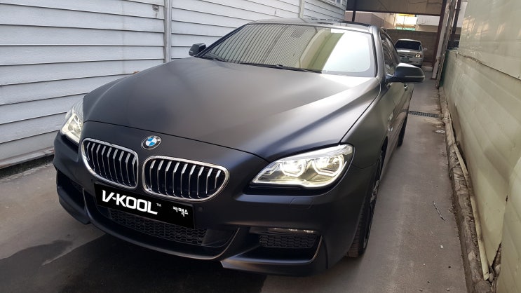  BMW 640D 대전브이쿨썬팅으로 포스를 더하다!