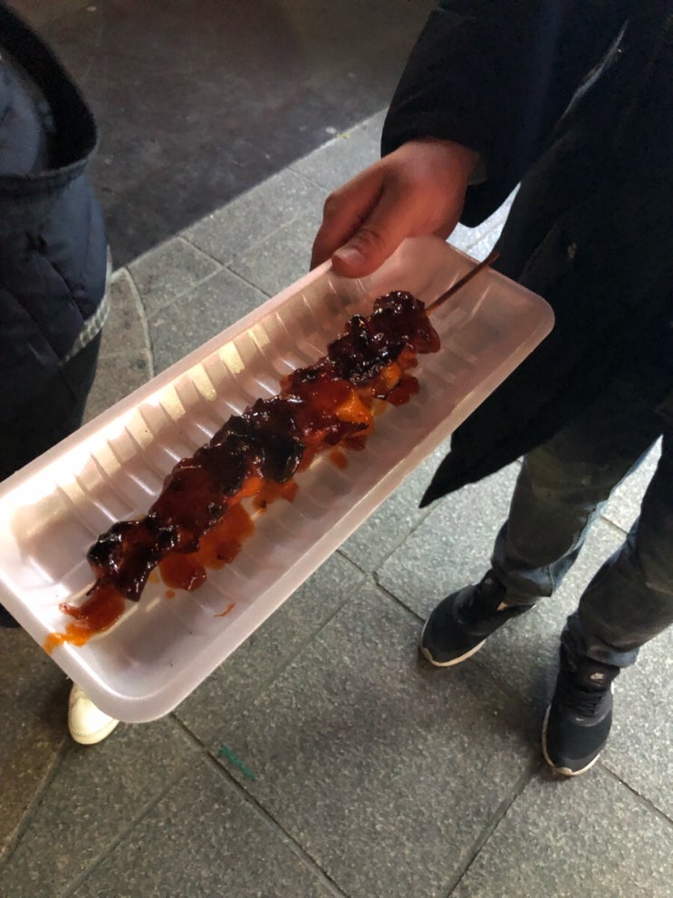  백종원의 푸드트럭 수원 남문시장 닭꼬치 스테이크 아이스크림!!!!!!!
