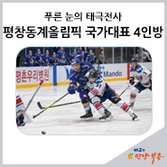  푸른 눈의 태극전사! 평창동계올림픽 남자 아이스하키 국가대표 4인방