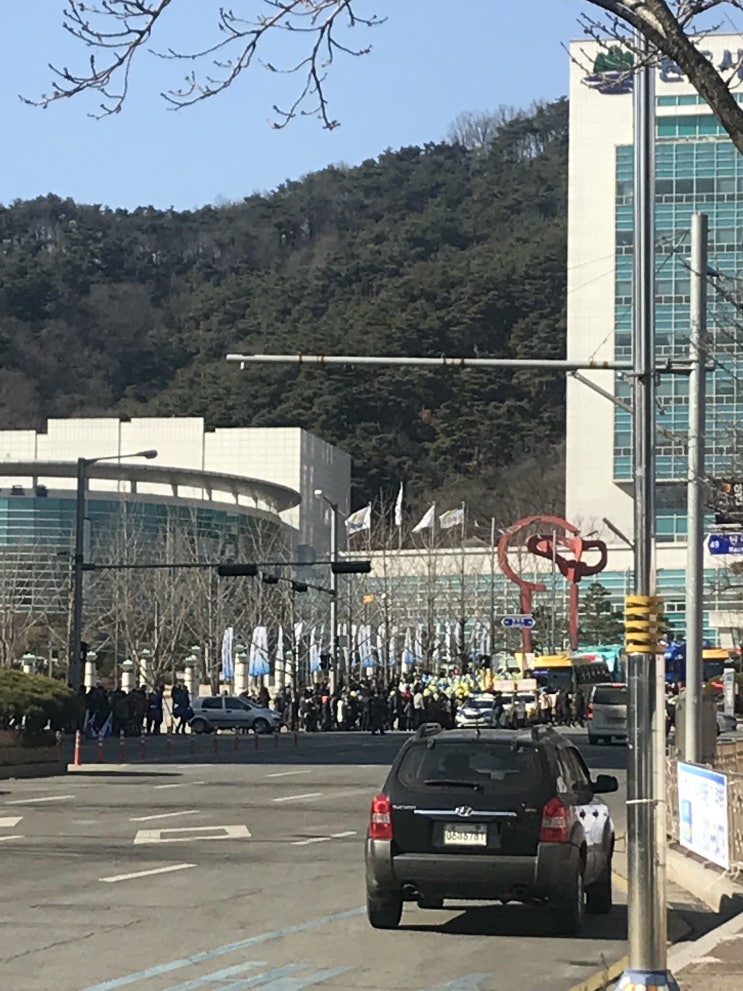  원주 평창올림픽 성화봉송