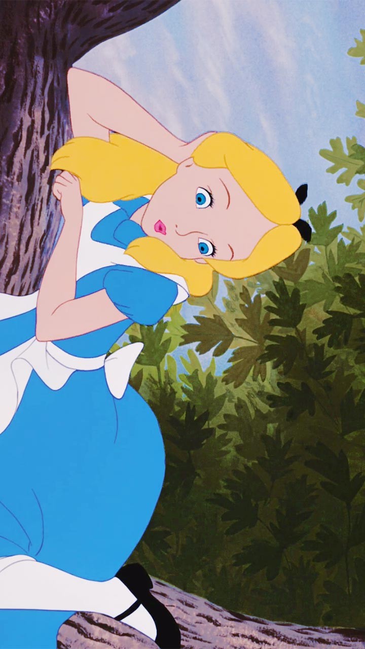 디즈니 배경화면, 이상한 나라의 앨리스 아이폰 배경화면 : 네이버 블로그