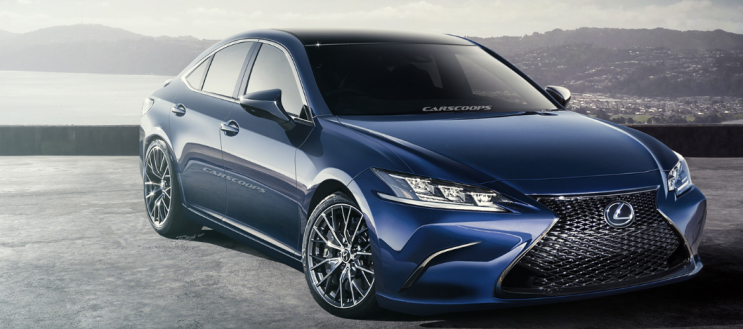Lexus ES 2019 예상 렌더링 Lexus ES 2019 예상 렌더링