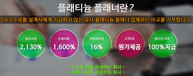  플래티늄플래너 김이삭센터장 보험업계의 신화를 이루다