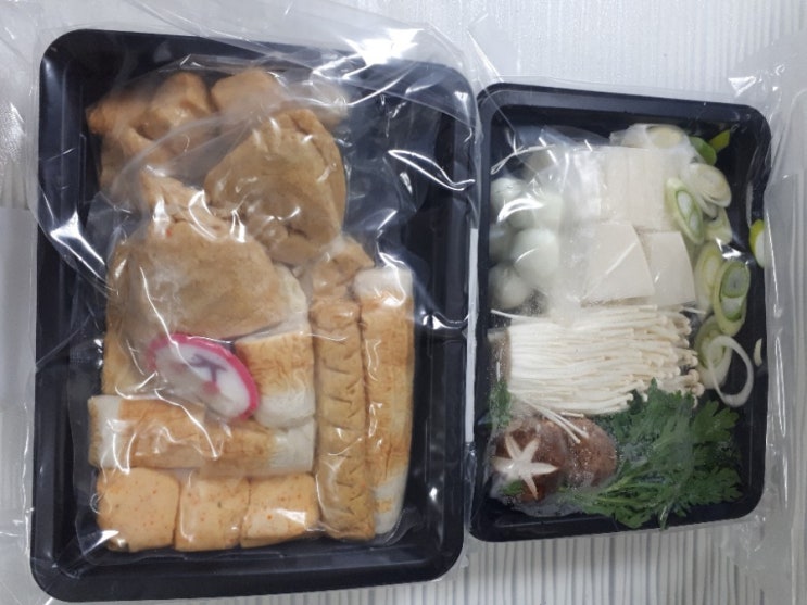  [굿잇츠 레디쿡 유부주머니 오뎅나베] 맛있는 오뎅과 깊은 국물이 감동 그 자체 ㅠㅠ
