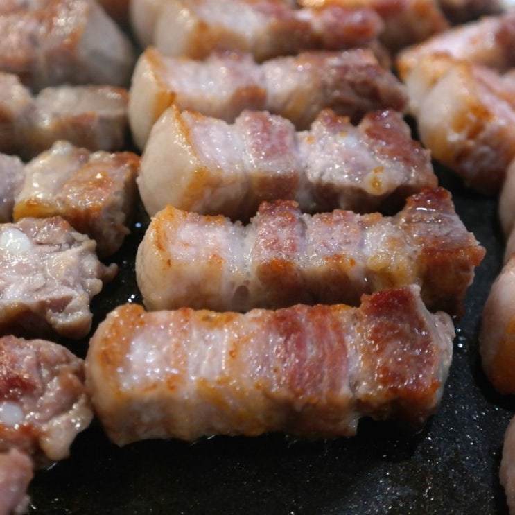  동탄2신도시 맛집 고기집 육풍 구워주세요