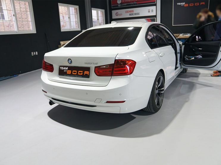  BMW320d 카오디오 하이브리드 카오디오 시스템 보가P1으로 간단하게 해결!!