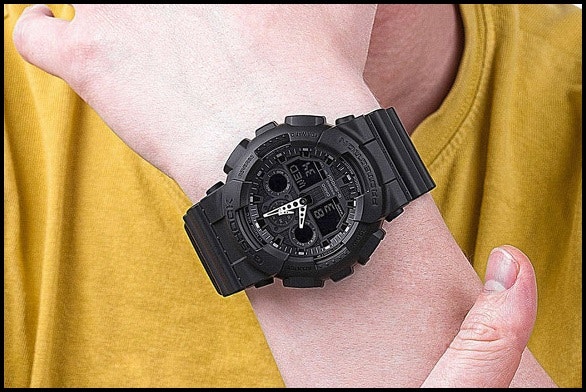 남자고등학생시계/지샥시계(GA-100-1A1DR)추천
