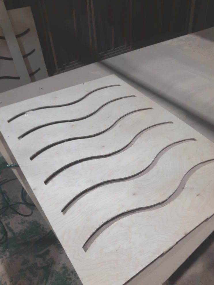  [인천CNC가공] 자작 6.5T CNC 작업 (인테리어)