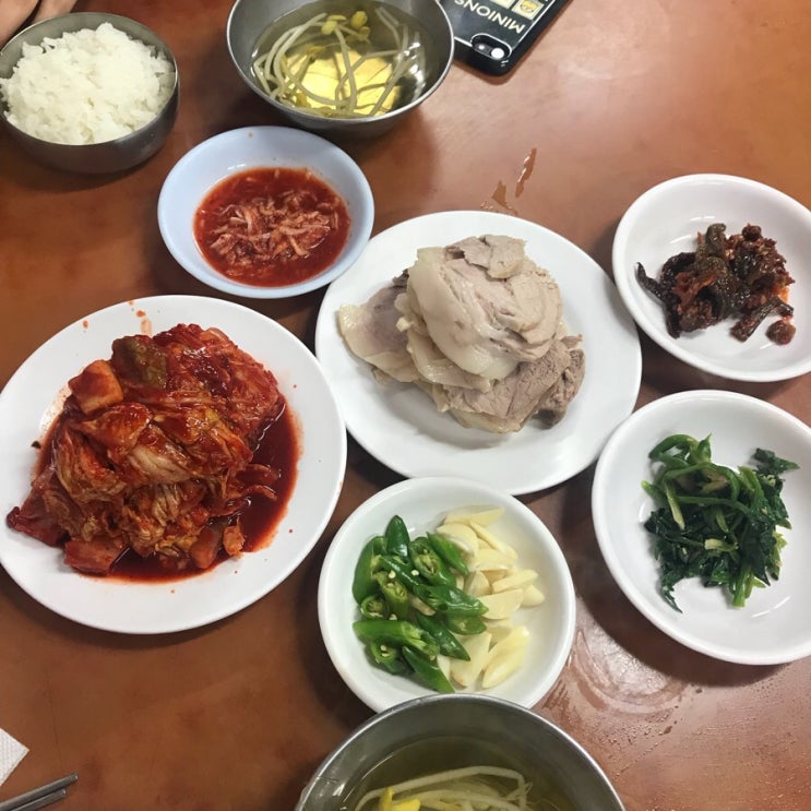  방산시장 맛집으로 널리널리 원보쌈/원식당/장수보쌈