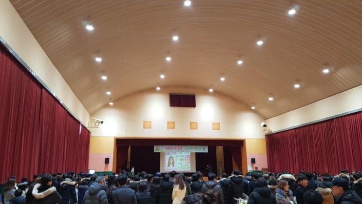  사랑하는 딸 졸업식