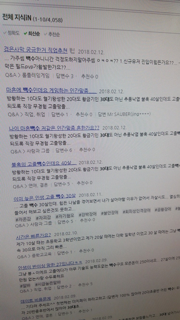 30대취업준비생 .. 어차피 안되지 않나? : 네이버 블로그