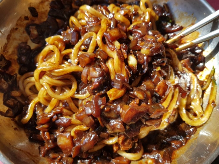  문경 짜장면 맛집 수타 손짜장 면타작
