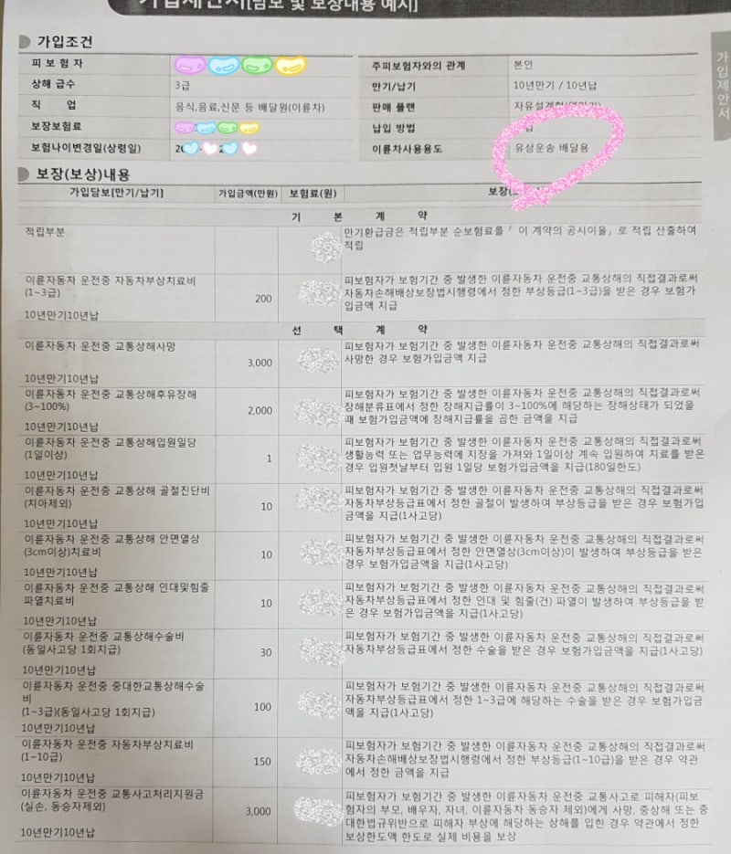 오토바이 운전자보험 (필요해?!) : 네이버 블로그 오토바이 운전자보험 (필요해?!) : 네이버 블로그
