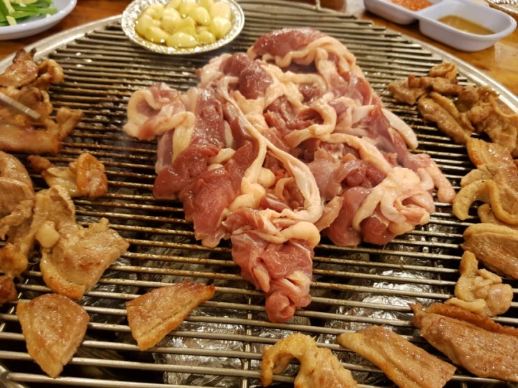  일산 애니골 풍동 맛집, 가나안덕_오리고기숯불구이 전문점