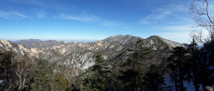  설악산 서북능선, 산에서 첫째 날