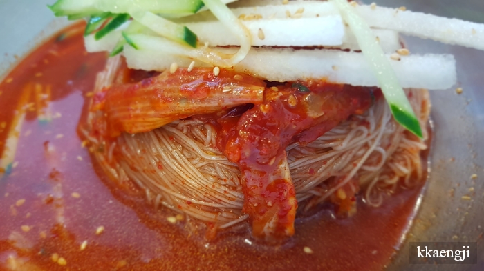  함흥냉면 용산 원효로 신라면옥 회냉면