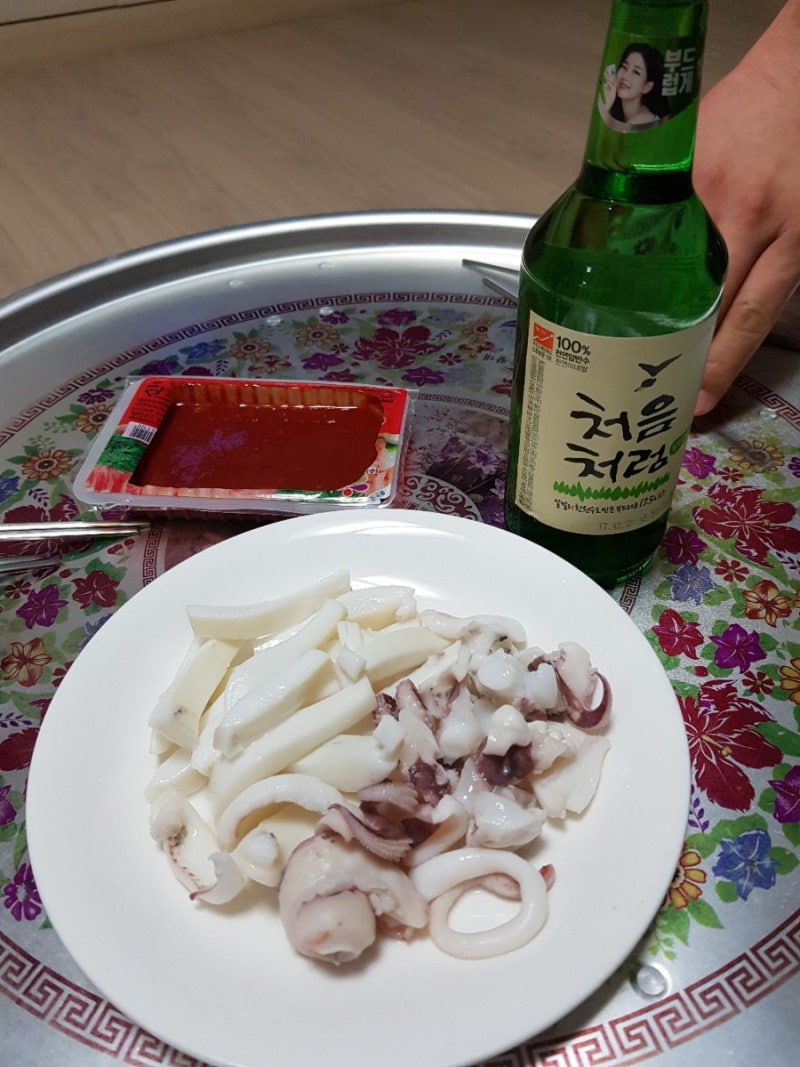 갑오징어 데치기 간단하고 맛나 : 네이버 블로그