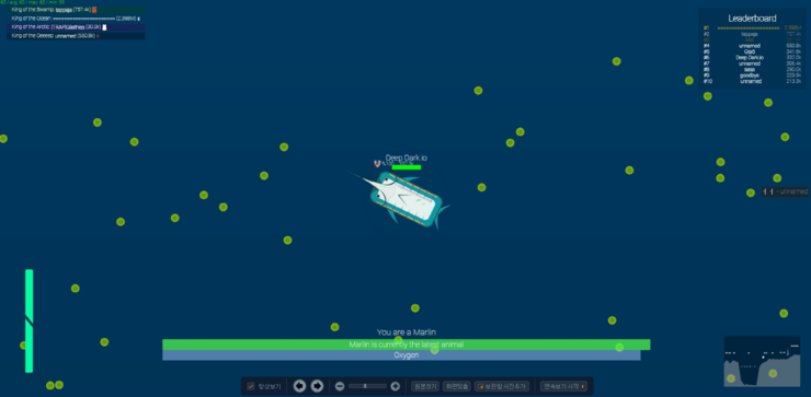  deeeep.io 돛새치 플레이 2