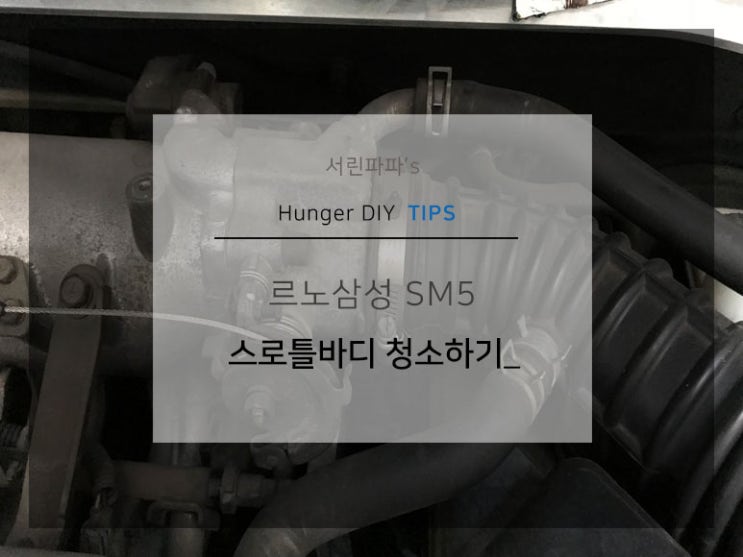 스로틀바디 청소 스로틀바디 청소